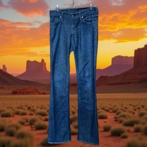 Citizens Of Humanity Kelly Jeans Low rise Boot Cut ,98% cotton Ocean Wash EUC